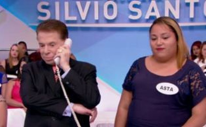 Durante trote, mulher diz que Silvio Santos é 'velho' e 'safado'