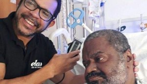 Arlindo Cruz tem primeira foto publicada após sofrer AVC