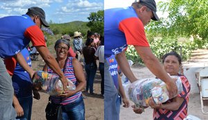 Delmiro Gouveia beneficia 4.000 famílias com mais uma distribuição de cestas básicas
