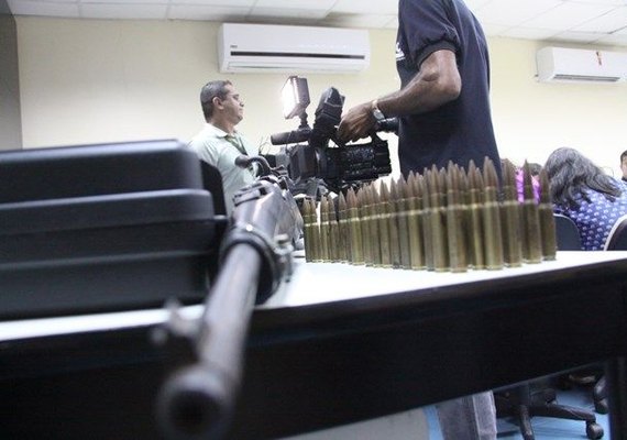 Alagoas é o 6º estado com mais mortes por armas de fogo