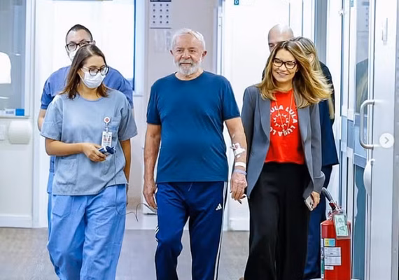 Lula está de alta hospitalar, dizem médicos