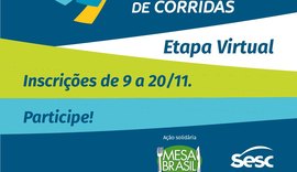 Circuito Sesc de Corridas promove etapa virtual solidária