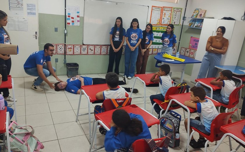 Projeto Samu nas Escolas reduz trotes em mais de 50%