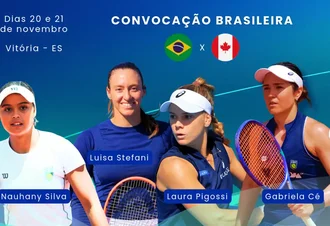 Seleção feminina de tênis é convocada para Billie Jean King Cup
