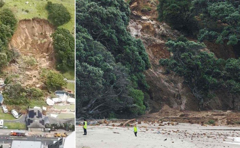 Terra desliza e deixa vários desaparecidos em acampamento