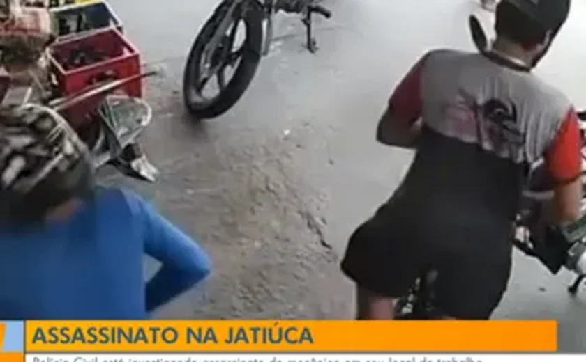 Polícia Civil divulga imagens para localizar suspeitos de matar mecânico em Maceió