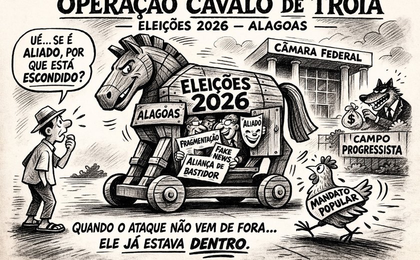 Bastidores da eleição de 2026 em Alagoas expõem disputa interna e risco de fragmentação política