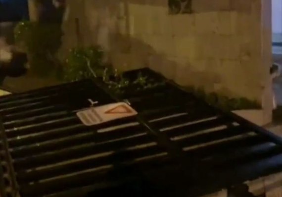 Forte ventania registrada nesta terça-feira assusta moradores de Maceió