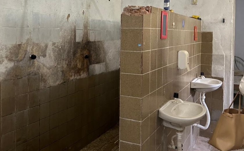 Inspeção do MP/AL aponta insalubridade na sede do Centro Médico da PM/AL