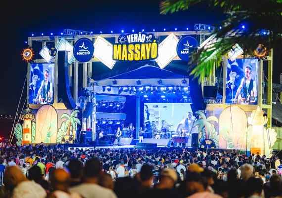 Confira a programação do Verão Massayó deste domingo (12)