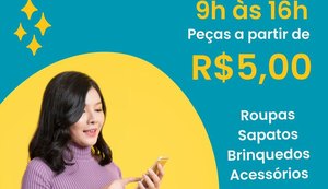 Bazar Lar Fraterno realiza mais uma edição no domingo (7)