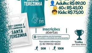 11ª Corrida de Santa Terezinha abre inscrições para prova em Maceió