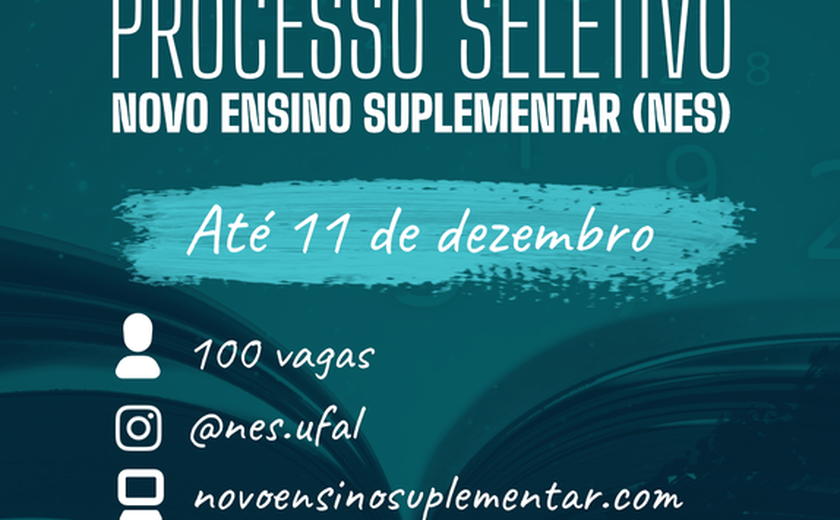 NES seleciona 100 estudantes do ensino médio com interesse em Matemática e Computação
