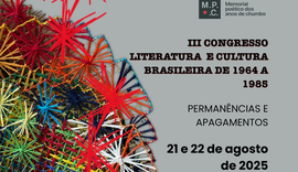 Evento vai debater o período da ditadura militar nos livros, teatro e cinema
