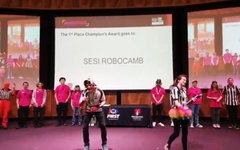 Alagoanos da Escola Sesi Cambona ganharam o Champions Awards no Open Asia Pacific First Lego, em Sidney, na Austrália