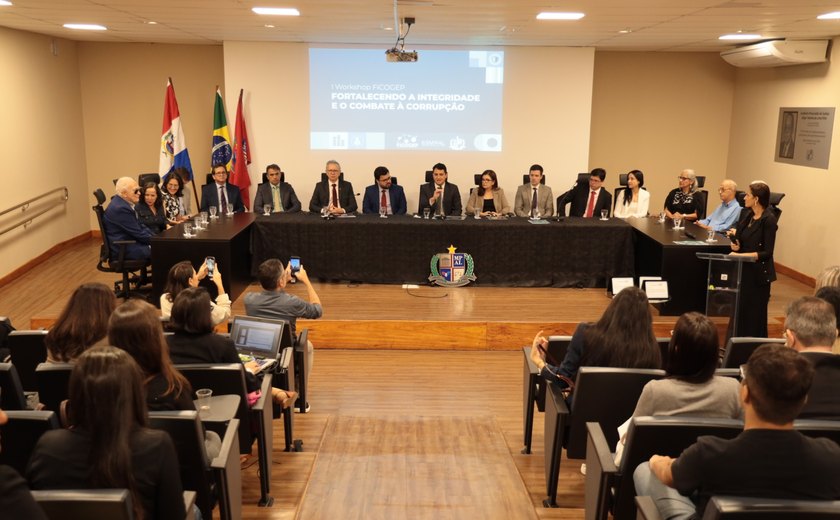 MP/AL promove workshop para reforçar a integridade e ampliar o enfrentamento à corrupção