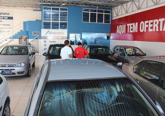 No primeiro trimestre de 2017, 10,9 mil veículos foram financiados em Alagoas
