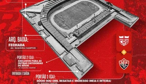 CRB inicia nesta quarta-feira (25) venda de ingressos para jogo contra o Vitória