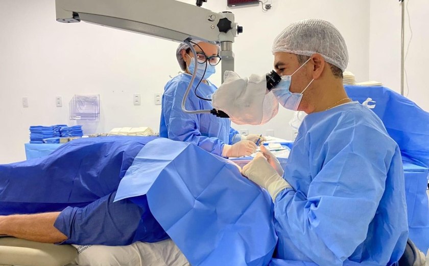 Prefeitura de Maceió inicia cirurgias de catarata de pacientes de São José da Laje