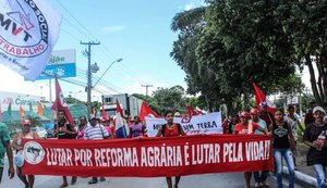 Em defesa da Reforma Agrária, Sem Terra de AL iniciam Jornada de Luta Unitária em Maceió