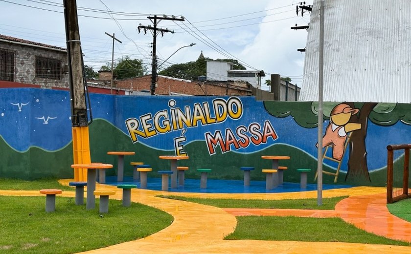 Praça revitalizada no Vale do Reginaldo devolve história, lazer e identidade à comunidade