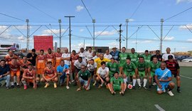 Juiz alagoano marca um golaço da solidariedade, ao arrecadar mais 700 cestas básicas em evento esportivo