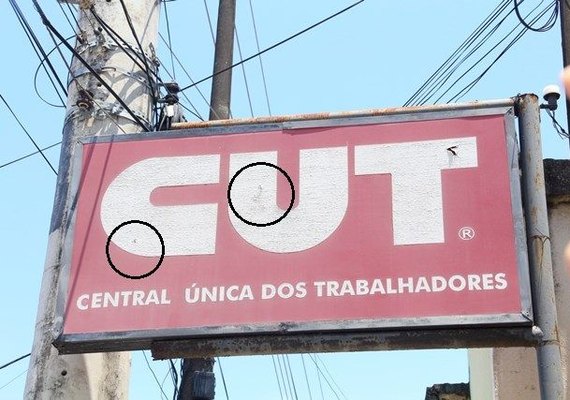 Sede da CUT em Alagoas é alvo de disparos