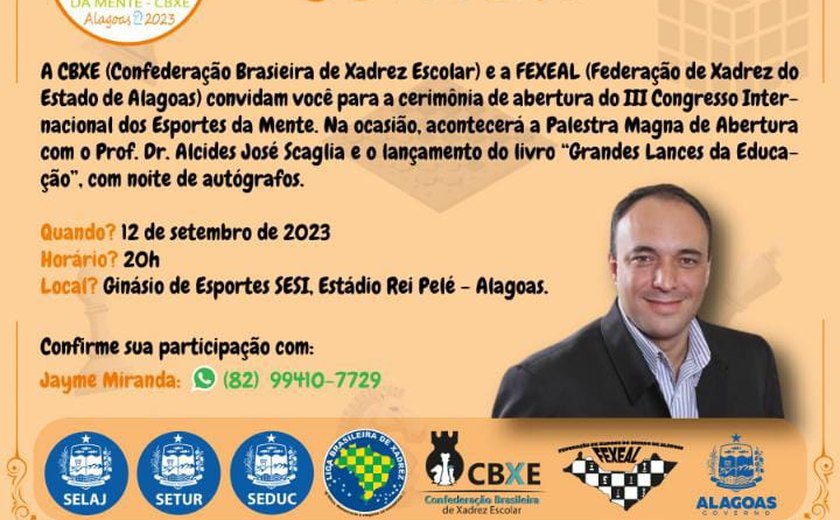 Congresso Internacional Online dos Esportes da Mente - Conheça o