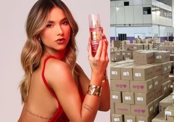 WePink, marca de Virgínia Fonseca, tem depósito interditado pela Vigilância Sanitária