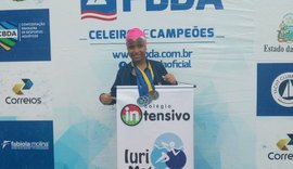 Atleta alagoana ganha 4 medalhas em campeonato regional de natação