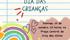 Projeto 'Unidos por Cruz das Almas' promove festa para as crianças neste domingo