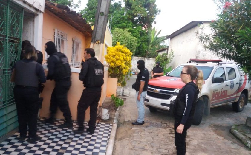 Operação prende seis suspeitos de vários crimes em Maceió e na região metropolitana