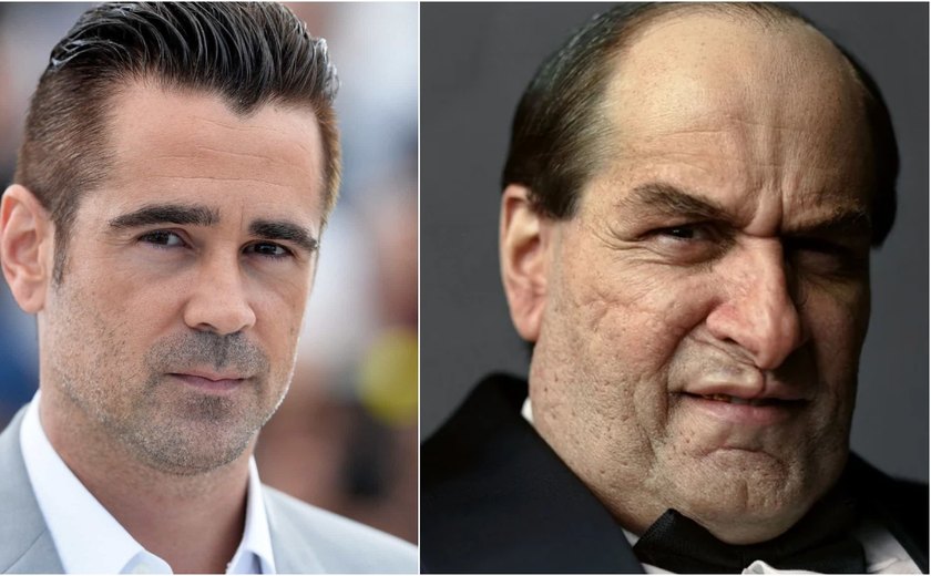 Impressionante transformação de Collin Farrell em 'Pinguim' ganha Emmy de melhor maquiagem