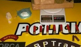 Após denúncia, BPTran apreende droga e munições com adolescente no Vergel