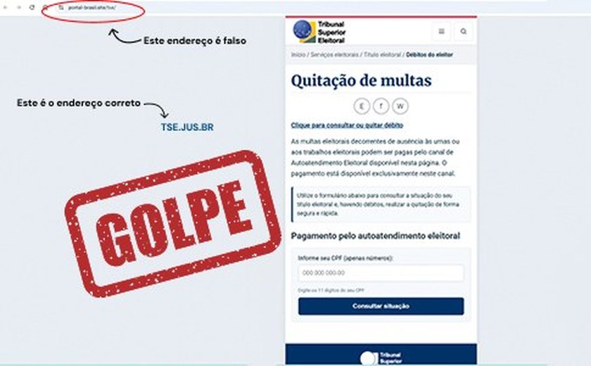 Golpe do 'Título de Eleitor irregular' volta a circular no WhatsApp