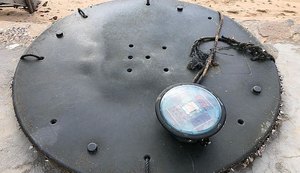 Objeto encontrado na Praia da Sereia é radar ilegal de pesca, diz Instituto Biota