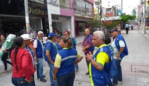 Prefeitura de Maceió segue operação de ordenamento no Calçadão do Comércio