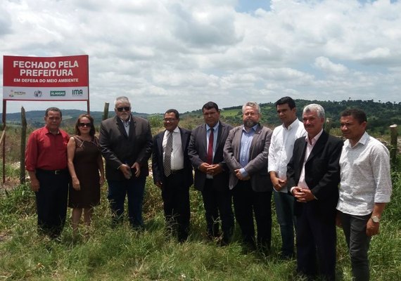 MPE participa da solenidade de encerramento do lixão em Chã Preta