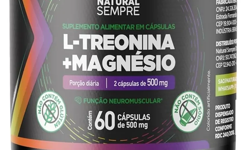 Anvisa recolhe suplemento com magnésio treonato