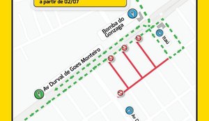 Bomba do Gonzaga: vias serão interditadas para execução de obras