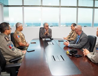 Presidente do TRE se reúne com comando da PM para alinhar ações de segurança para o 2º turno