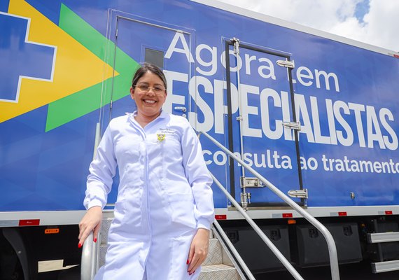 Governo federal instala Carreta da Saúde da Mulher em Arapiraca
