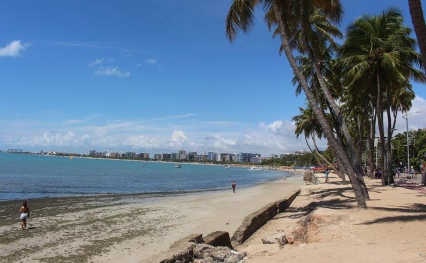 Sol e tempo seco devem marcar presença no final de semana em Alagoas