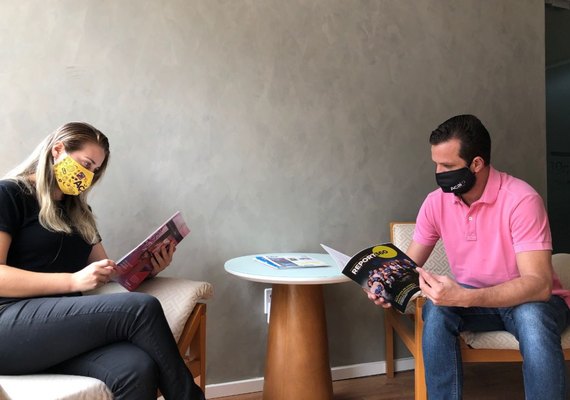 Açaí Concept lança campanha com máscaras personalizadas