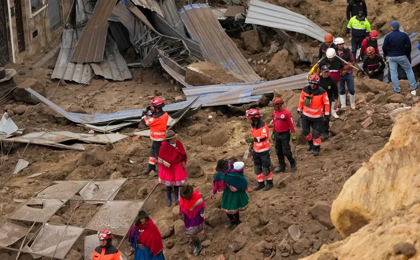 Deslizamento de terra no Equador deixa sete mortos e 46 desaparecidos