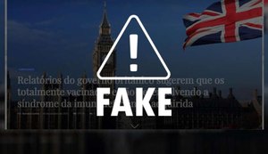 É falso que vacinas contra Covid-19 tenham qualquer relação com a Aids