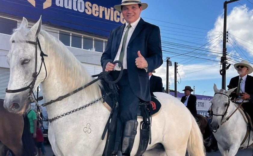 Fé e tradição: Ricardo Nezinho celebra a 22ª Cavalgada da padroeira de Arapiraca