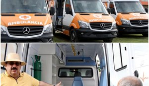 Rio Largo/AL reforça serviço de saúde adquirindo  de  3 novas ambulâncias UTIs  