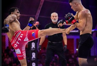 Com nocautes e finalizações, Coliseu na Comunidade promove noite histórica de MMA em Maceió