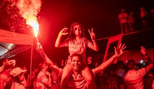 Torcida comemora pentacampeonato histórico do CRB no fim de semana